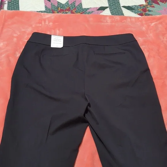 Talbots Black Dress Pants Size 14 Chatham Ankle Pants - Picture 3 of 8